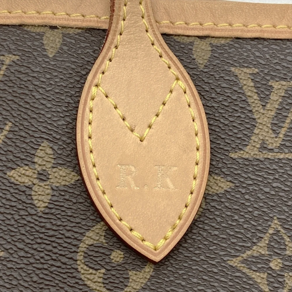 LOUIS VUITTON Brown Monogram Canvas Neverfull MM Tote Bag